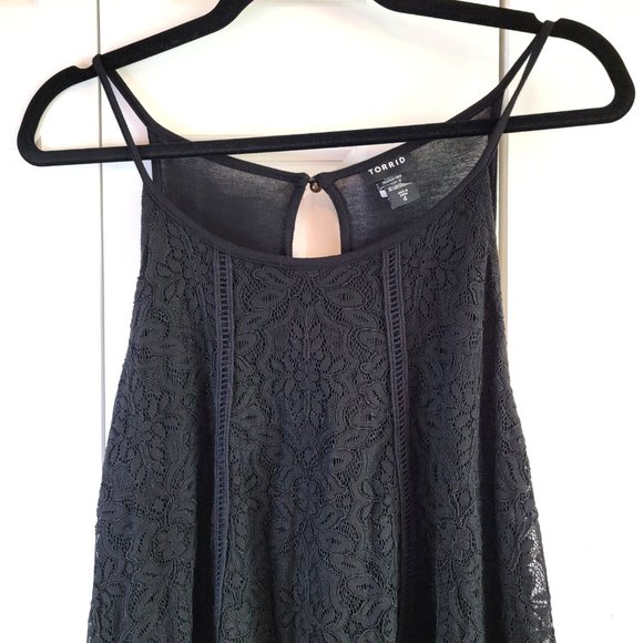 torrid Tops - Torrid Lace Babydoll Tank